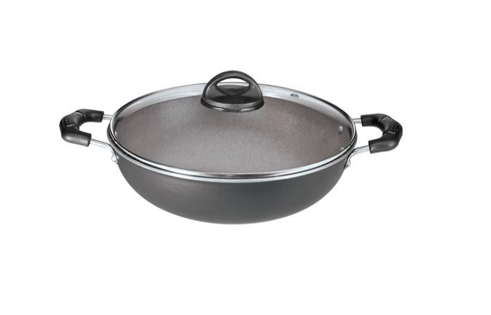 Premier Non Stick Superb  Deep Kadai with G.lid 22cm IB