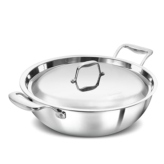 Hawkins Pro 5 Litres Deep-Fry Pan,Silver