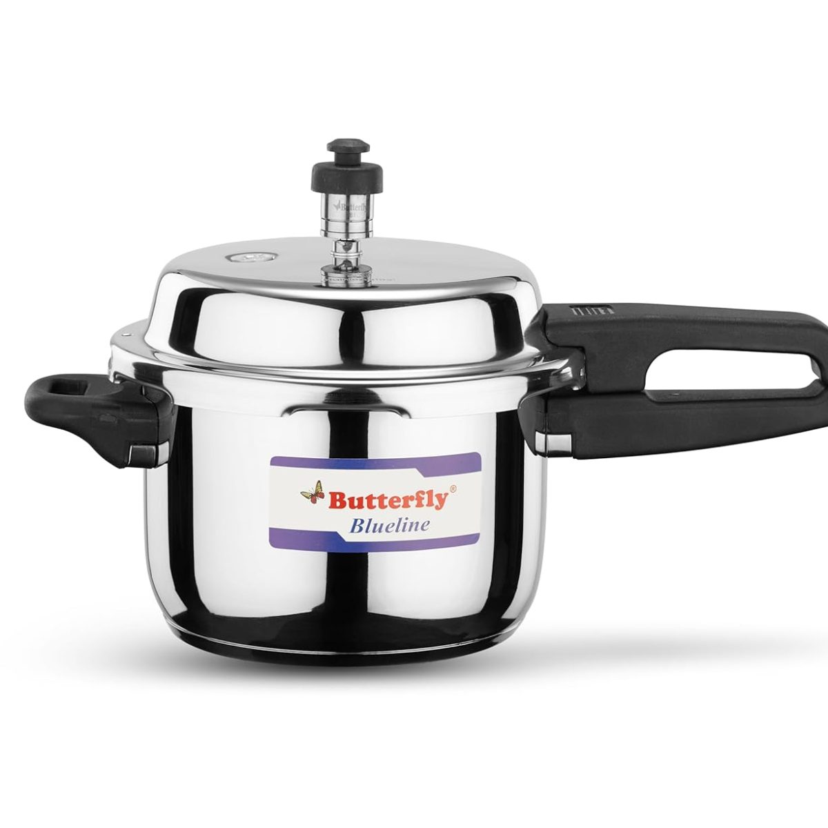 Butterfly Blue Line Stainless Steel Pressure Cooker, 3 Litre